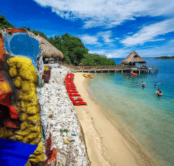 hotel lizamar en islas del rosario